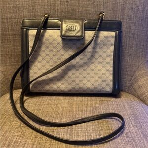 Gucci Micro GG Supreme 2-Way Shoulder Bag - VINTAGE